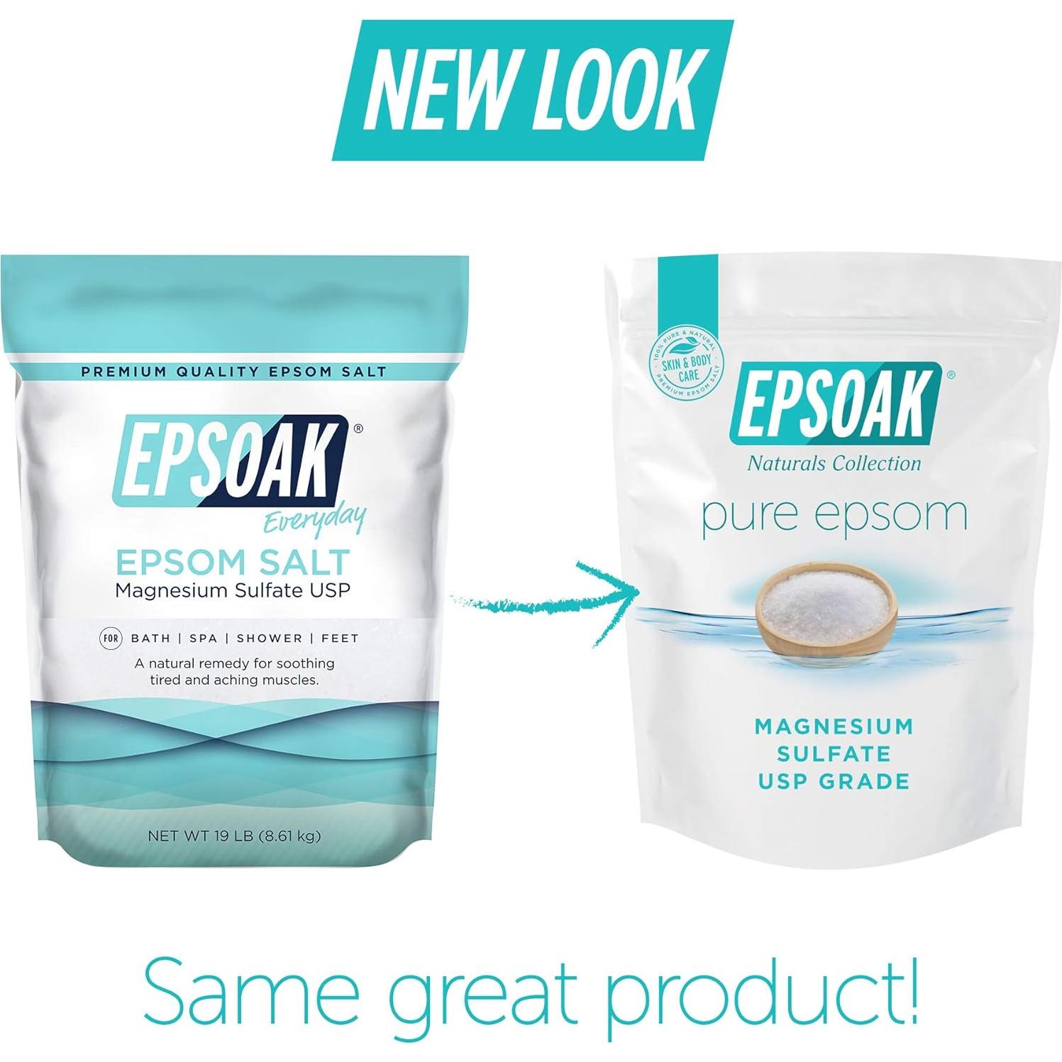 Sal de Epsom Epsoak 8.6 kg - Sulfato de Magnesio Puro