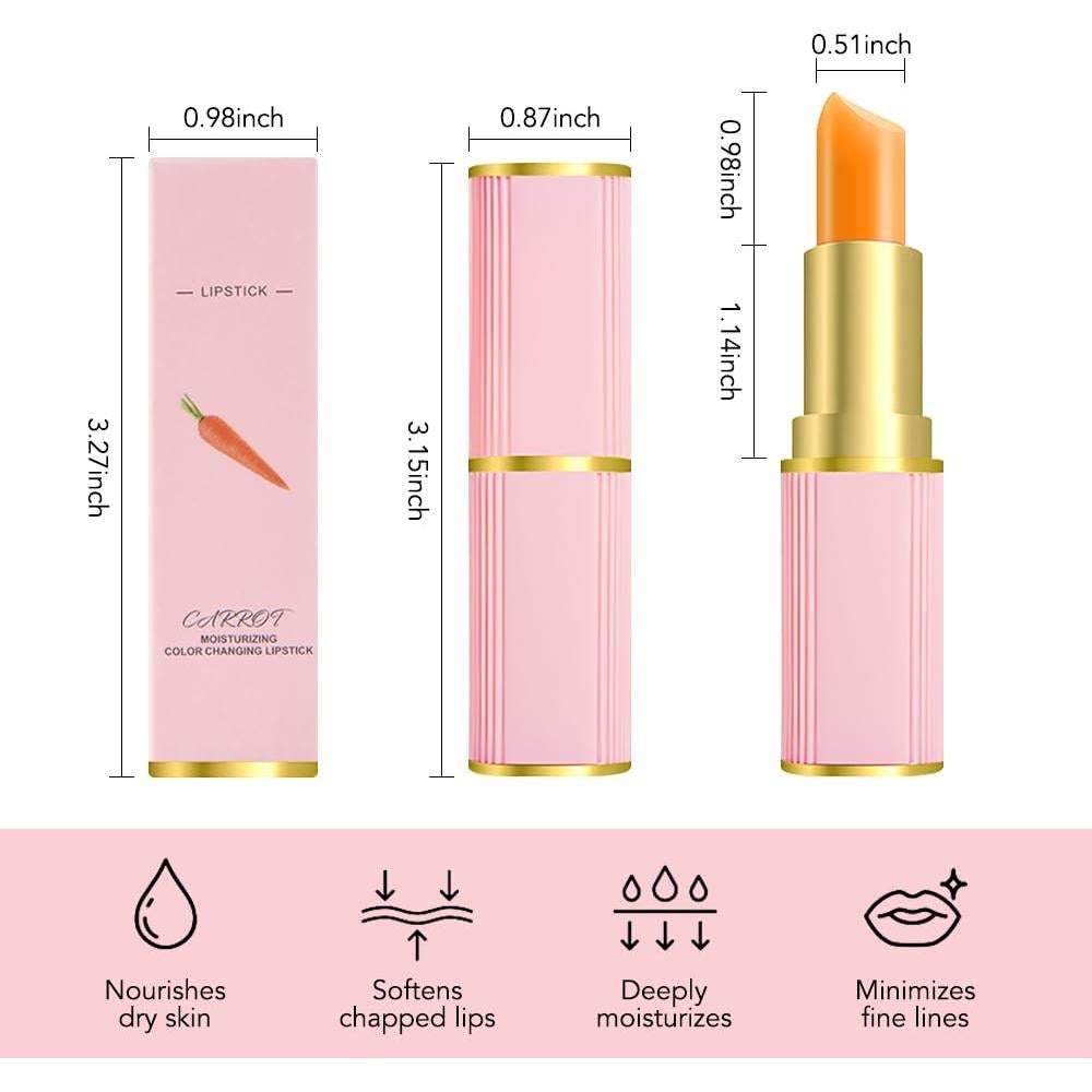 Bálsamo Labial Cambiante BINGBRUSH Cereza y Zanahoria 45g