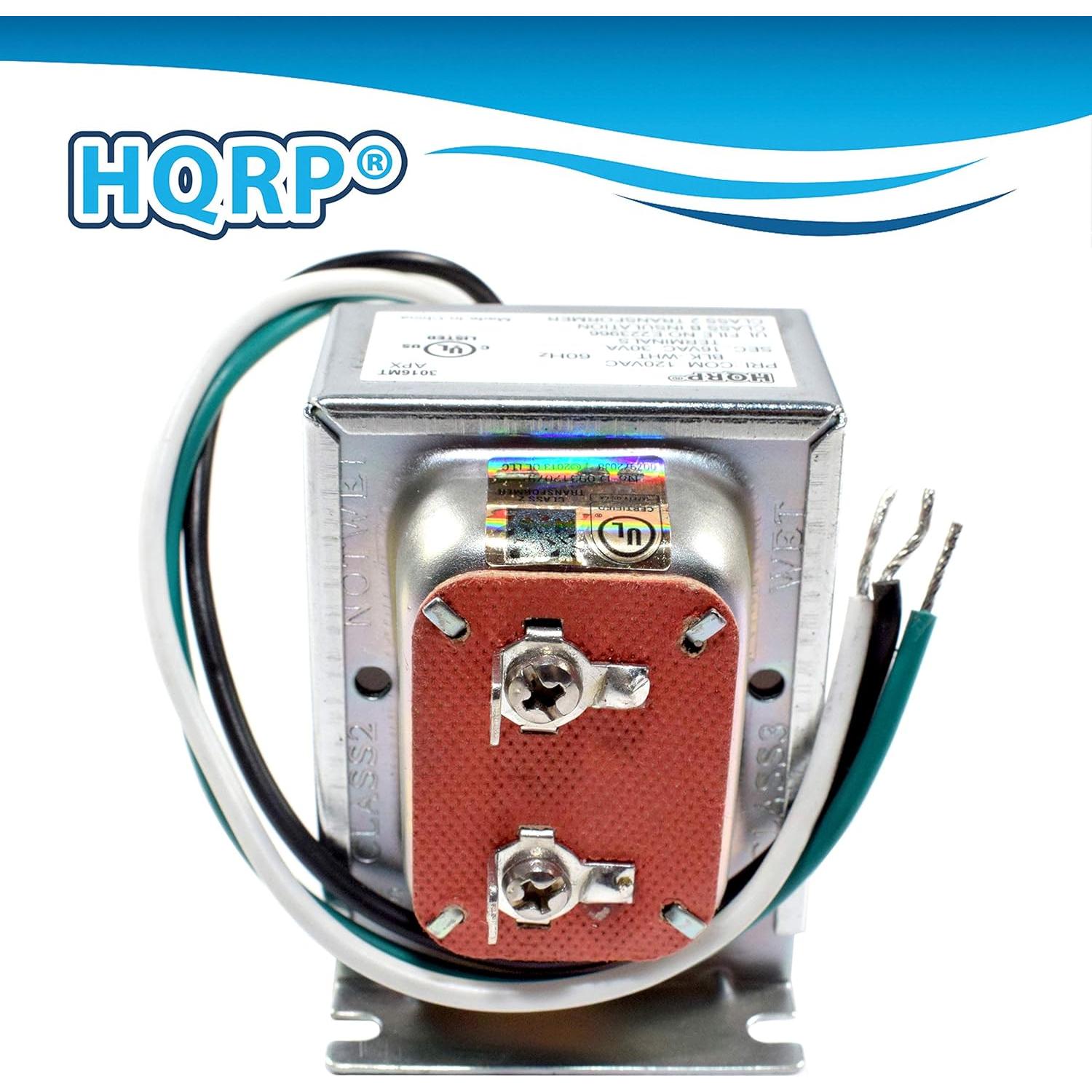 Transformador HQRP 16V 30VA para Timbres de Puerta Nest y Ring