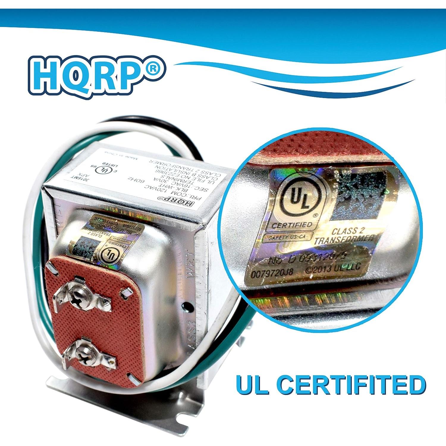 Transformador HQRP 16V 30VA para Timbres de Puerta Nest y Ring