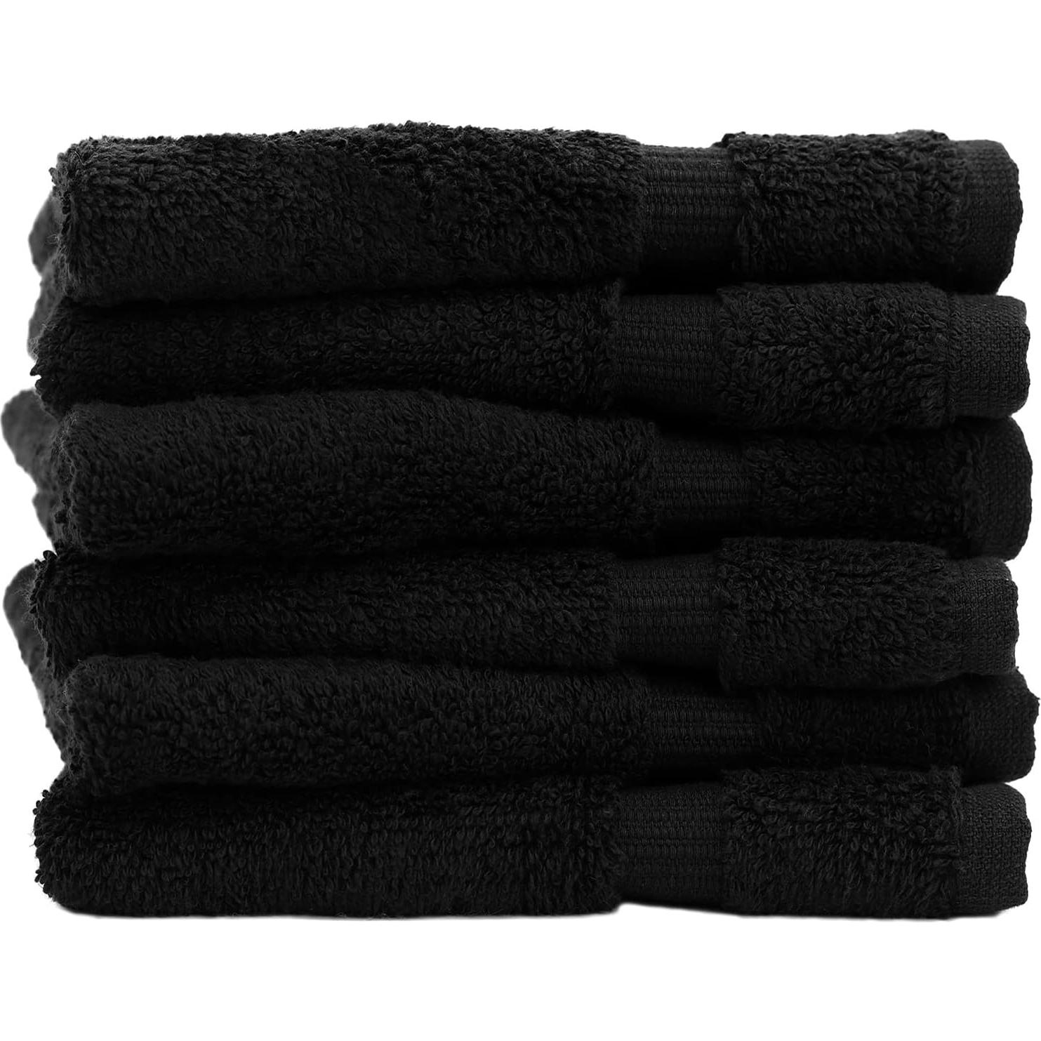 Juego de 6 toallitas desmaquillantes BC BARE COTTON 33x33 cm