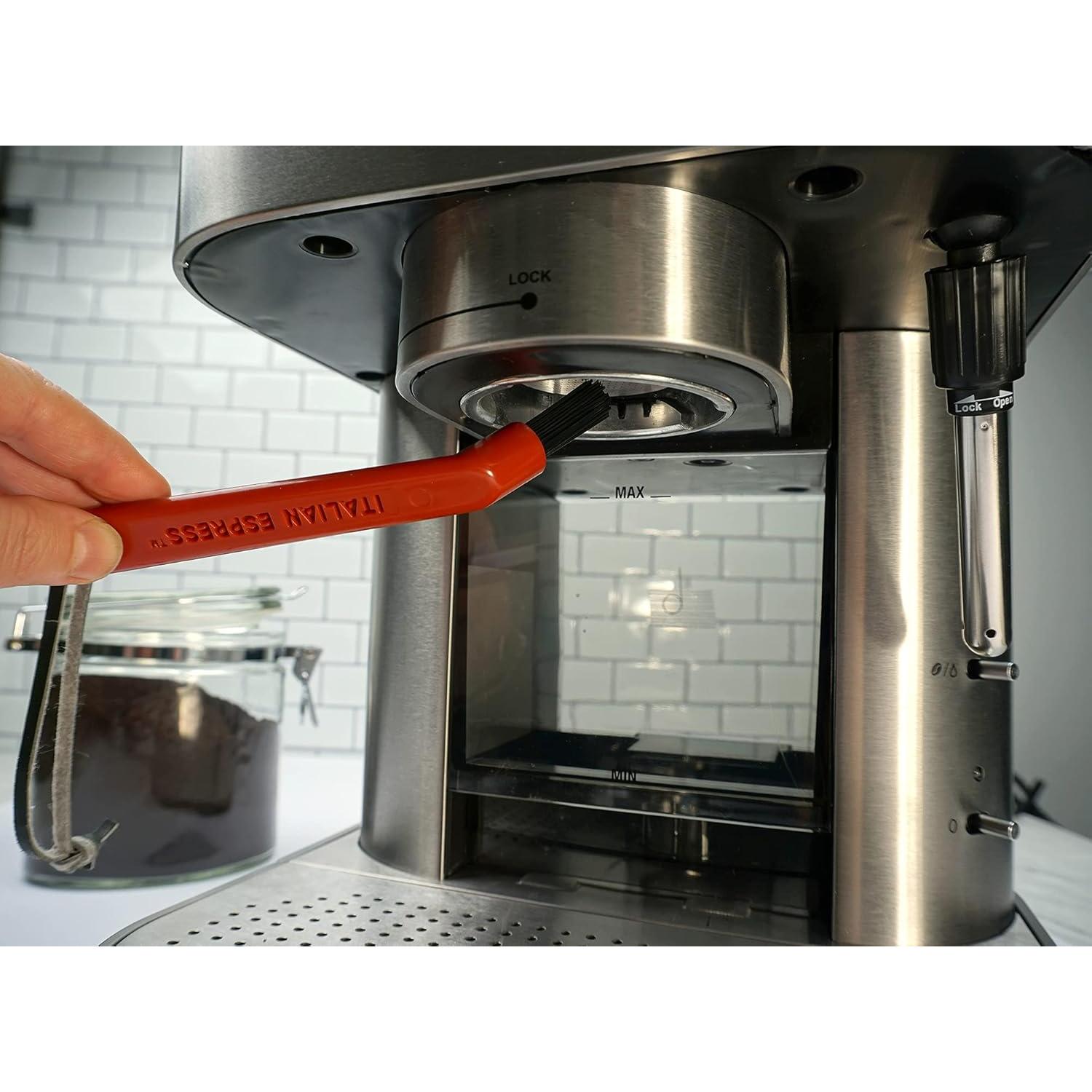 Cepillo de limpieza para máquina de café RSVP International