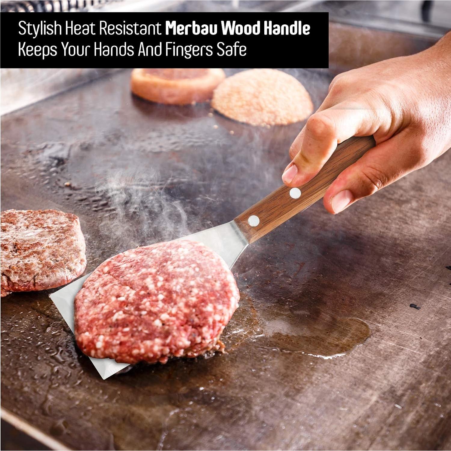 Espátula pequeña Homi styles de acero inoxidable 6.35 cm