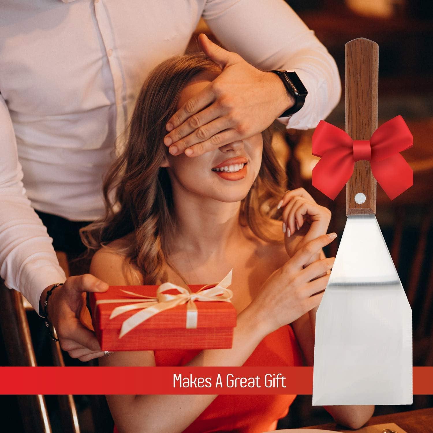 Espátula pequeña Homi styles de acero inoxidable 6.35 cm