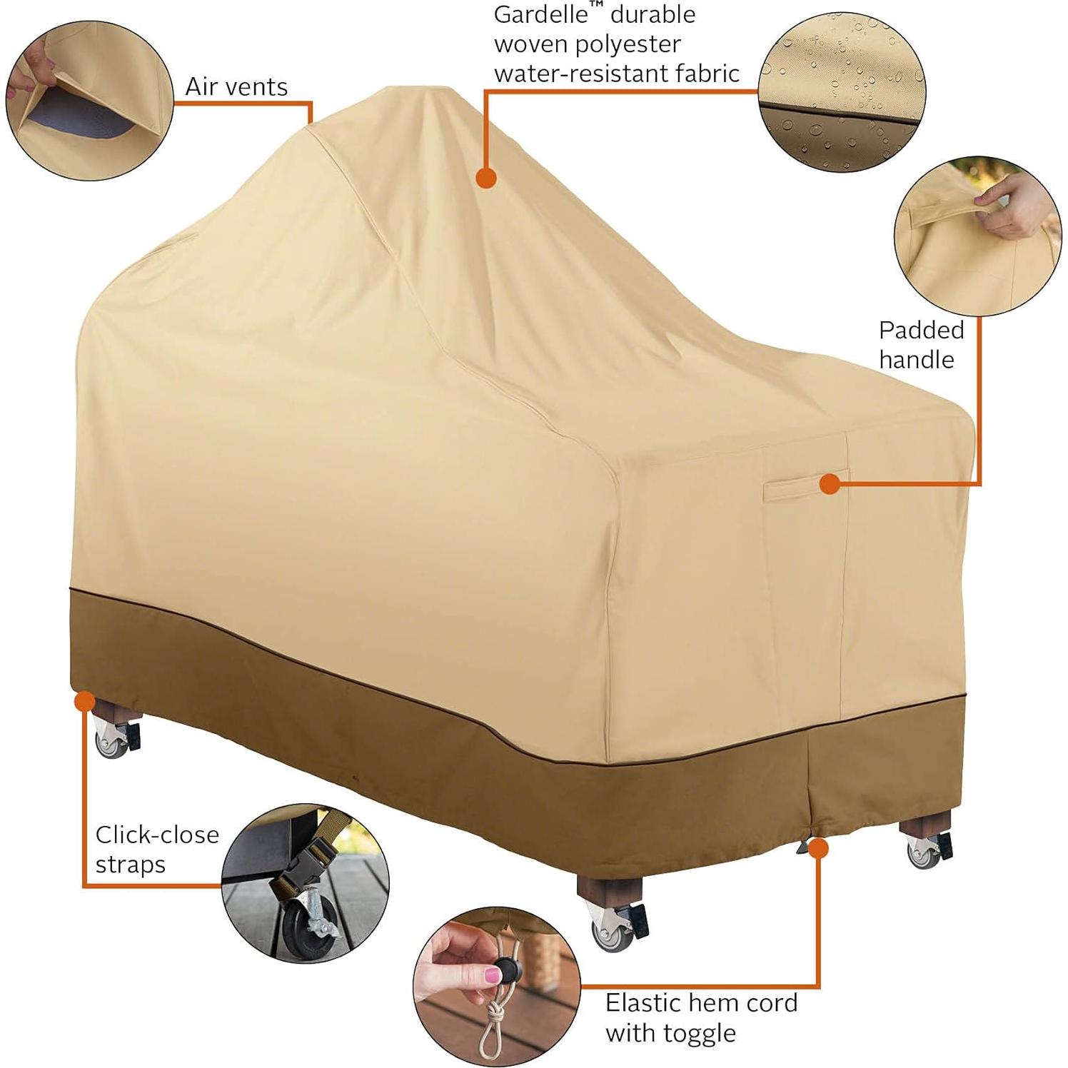 Cubierta para parrilla de cerámica Classic Accessories 60" impermeable