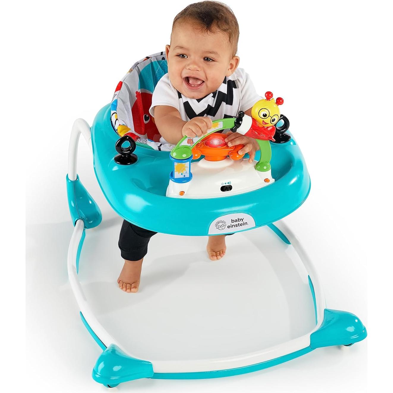 Andador Baby Einstein Sky Explorers con Juguete Sensorial Azul