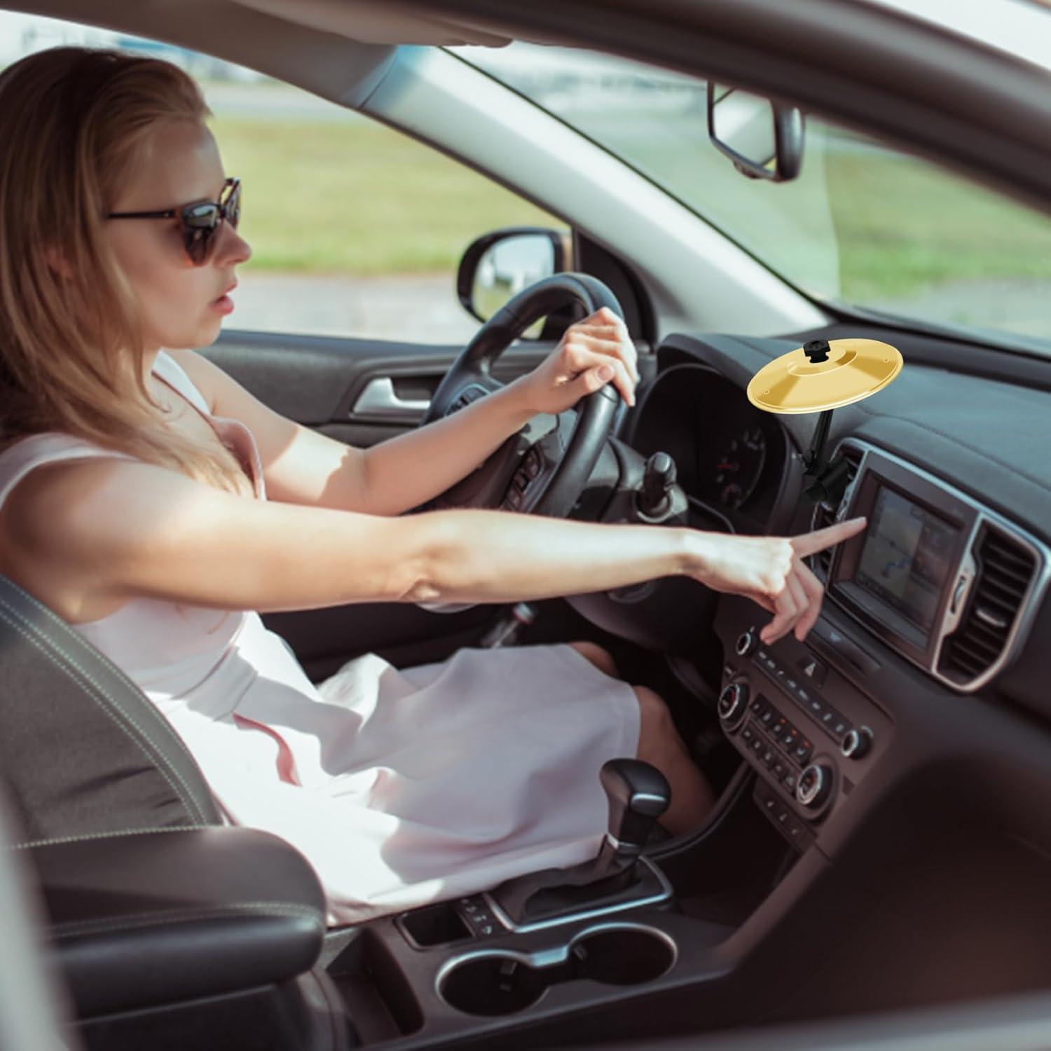 Mini Platillo de Tambor para Coche - Oro, Accesorios Musicales