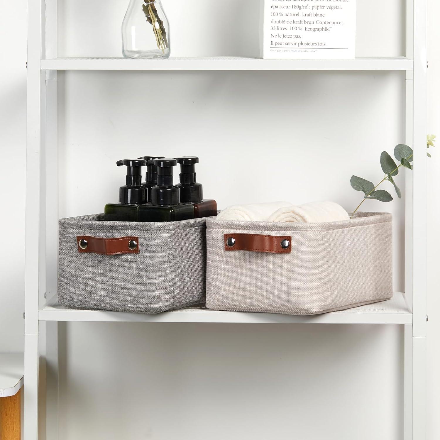 Canasta de Almacenamiento DULLEMELO Pequeña Beige 30x20 cm