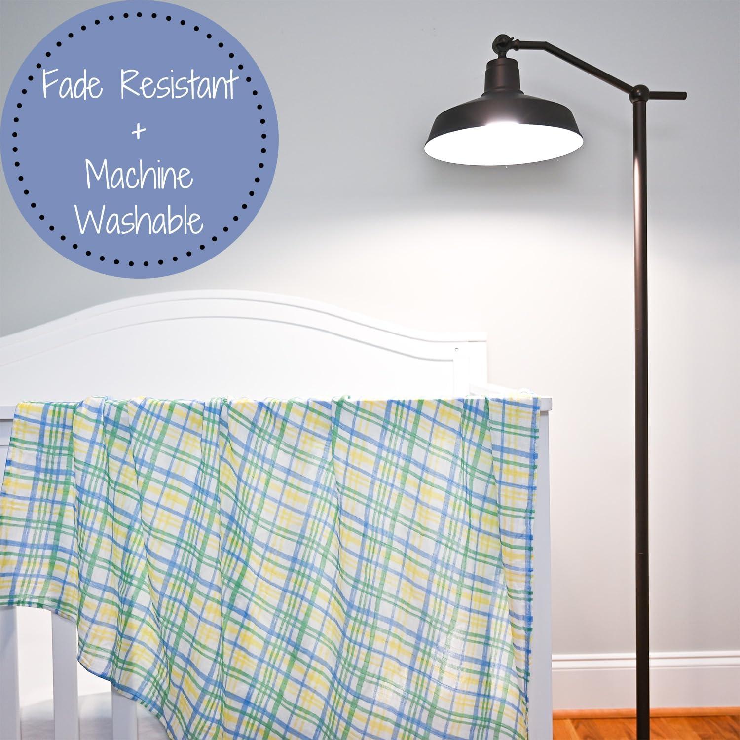 Manta de Envolver LollyBanks 100% Algodón 119x119 cm Cuadros