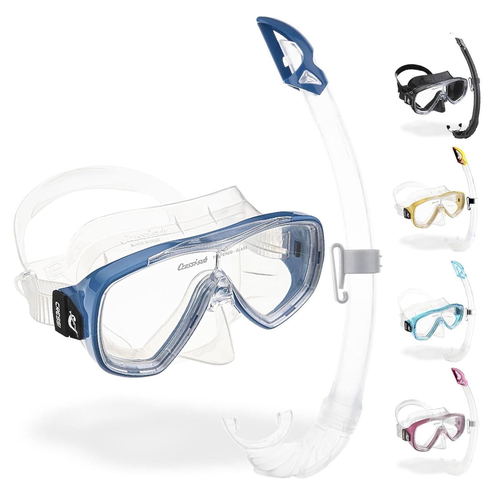 Máscara de Snorkel Cressi Onda y Snorkel México Adulto