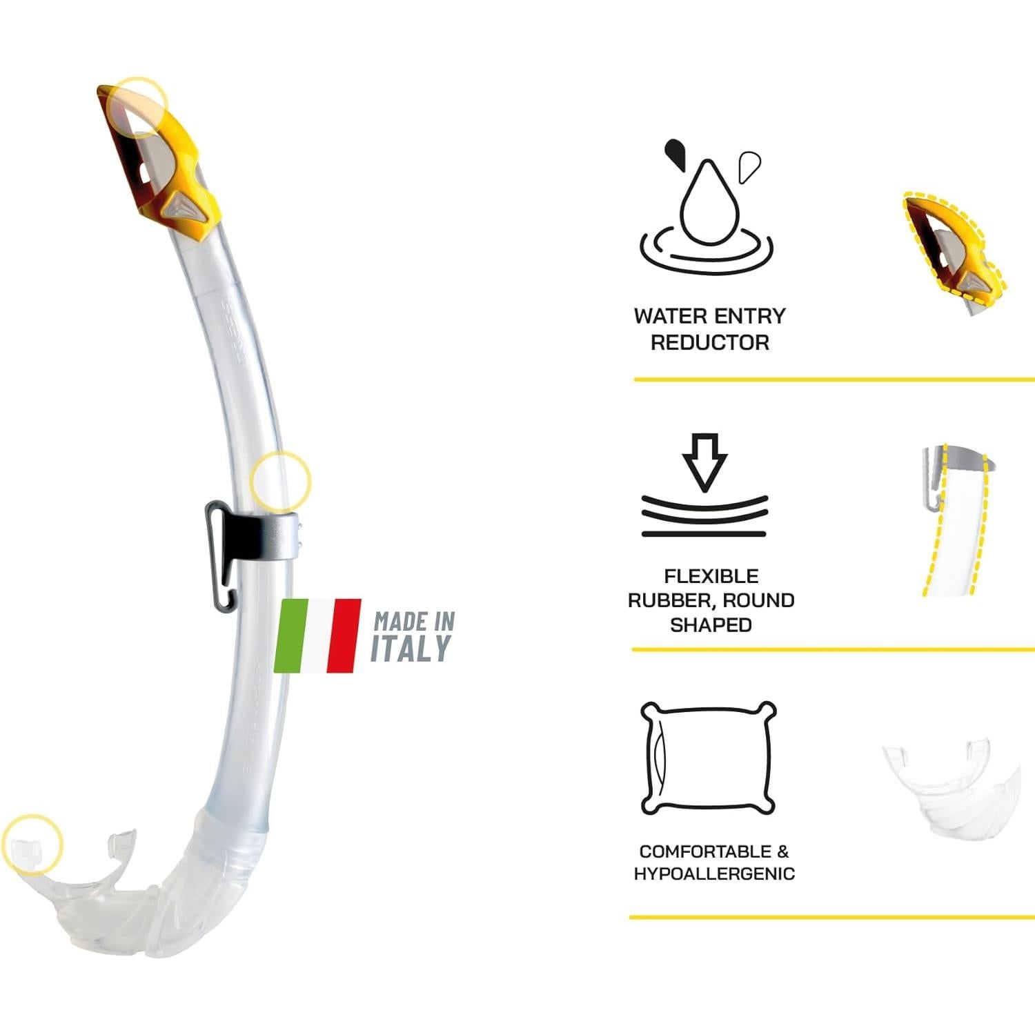 Máscara de Snorkel Cressi Onda y Snorkel México Adulto