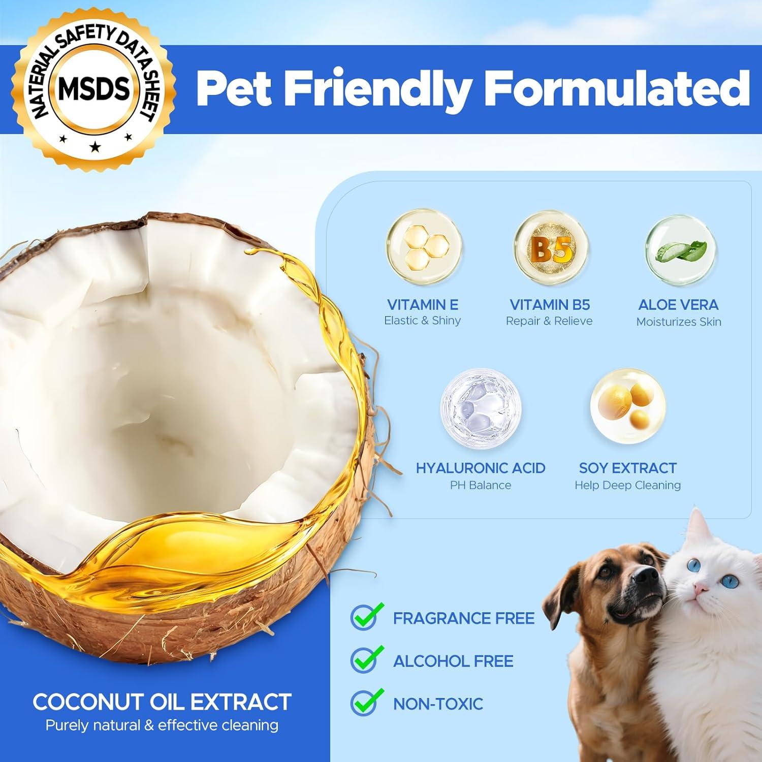 Limpiador de patas espumoso PUPMATE 207 ml hipoalergénico