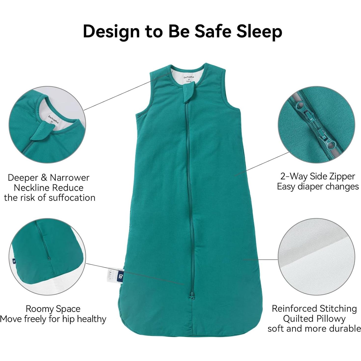 Saco de Sueño Domiamia 0-6 Meses Rayón Bambú 2.5 Tog