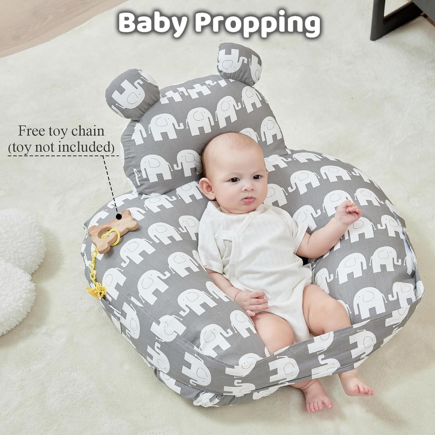 Almohada de Lactancia Lasoftan Elefante Ajustable 60x71cm