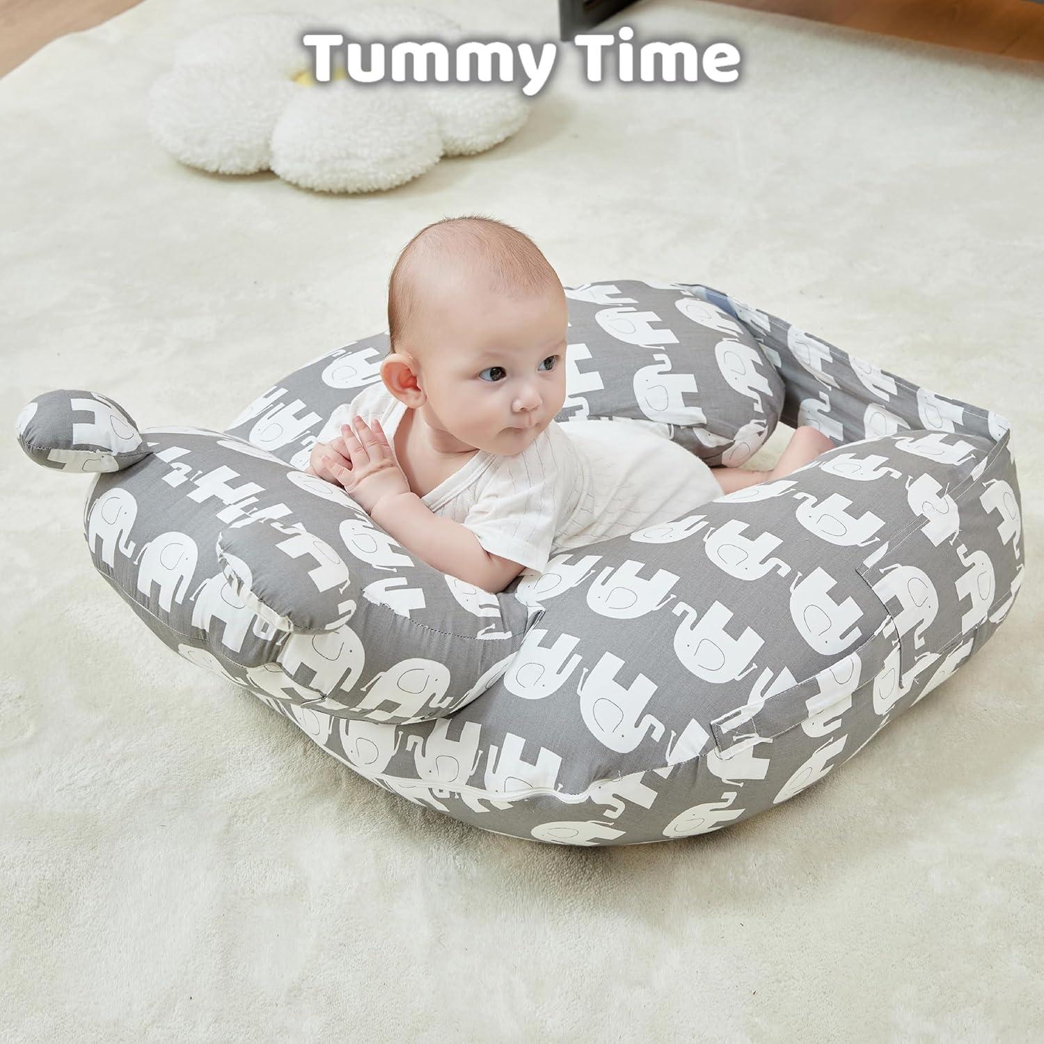 Almohada de Lactancia Lasoftan Elefante Ajustable 60x71cm