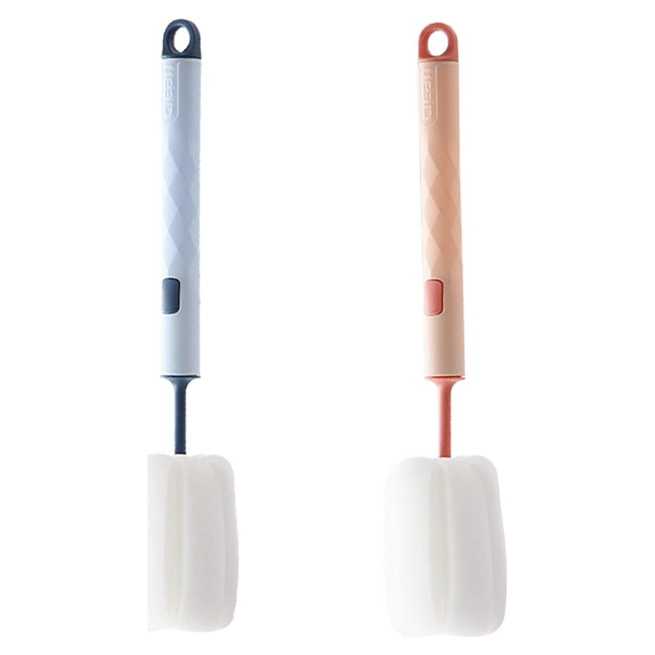 Esponja para Botellas YidaSouko 2PCS con Mango Reemplazable