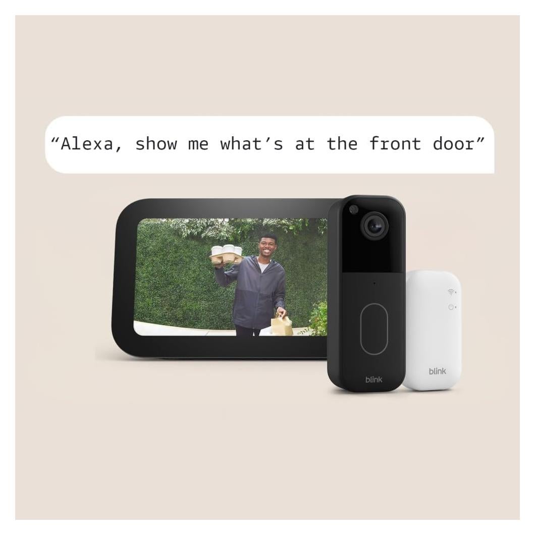Echo Show 5 with Blink Video Doorbell (newest model)