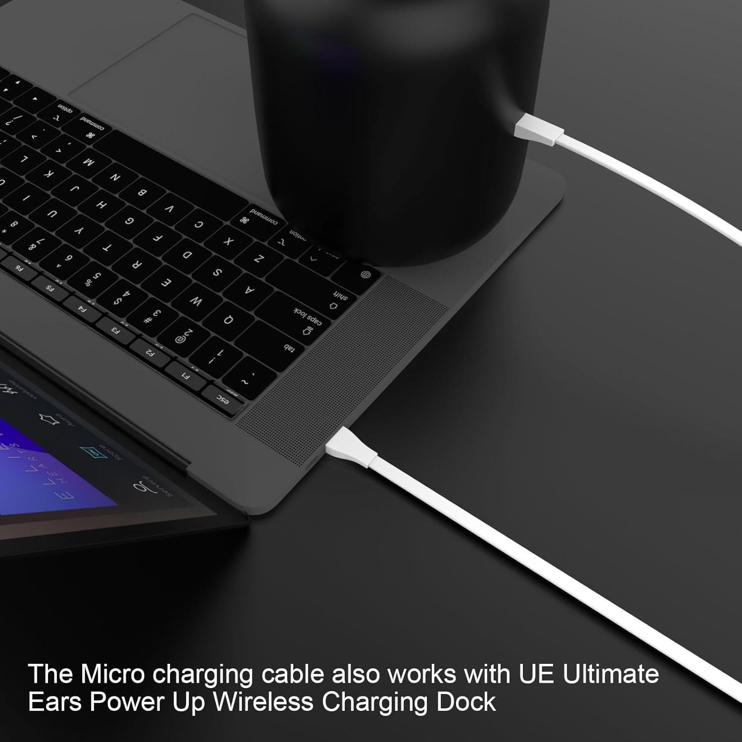 Cable de Carga Micro USB Puiixur 1.2m para UE Boom y Wonderboom