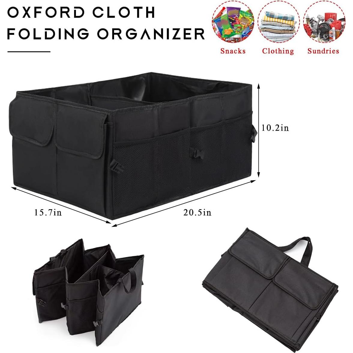 Organizador de Maletero y Asiento Trasero Ohleats 52x39cm