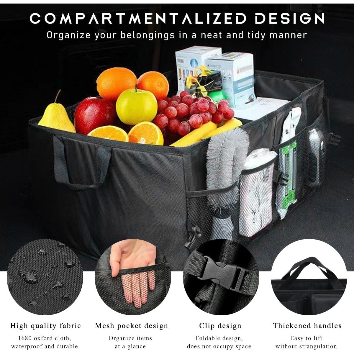 Organizador de Maletero y Asiento Trasero Ohleats 52x39cm