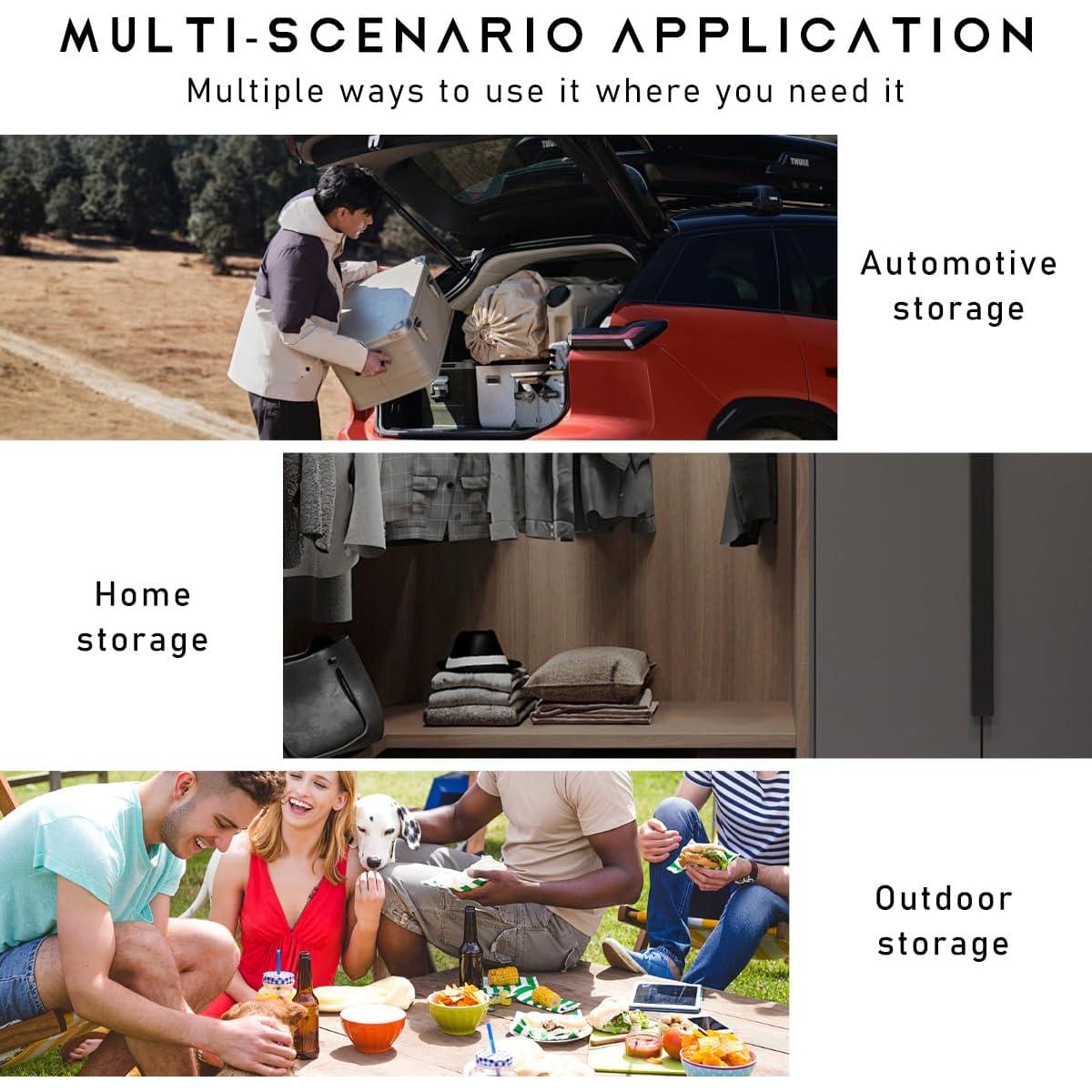 Organizador de Maletero y Asiento Trasero Ohleats 52x39cm