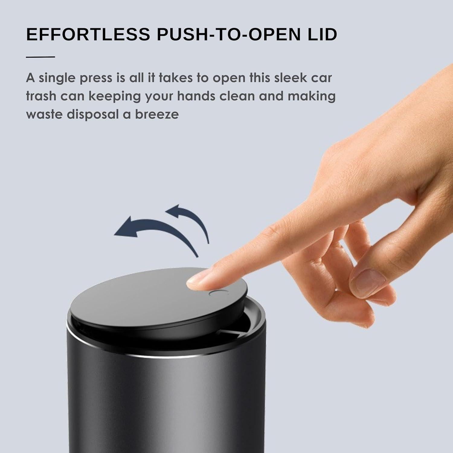 Basurero de Coche IRROMI Mini a Prueba de Fugas 6.99x15.49cm