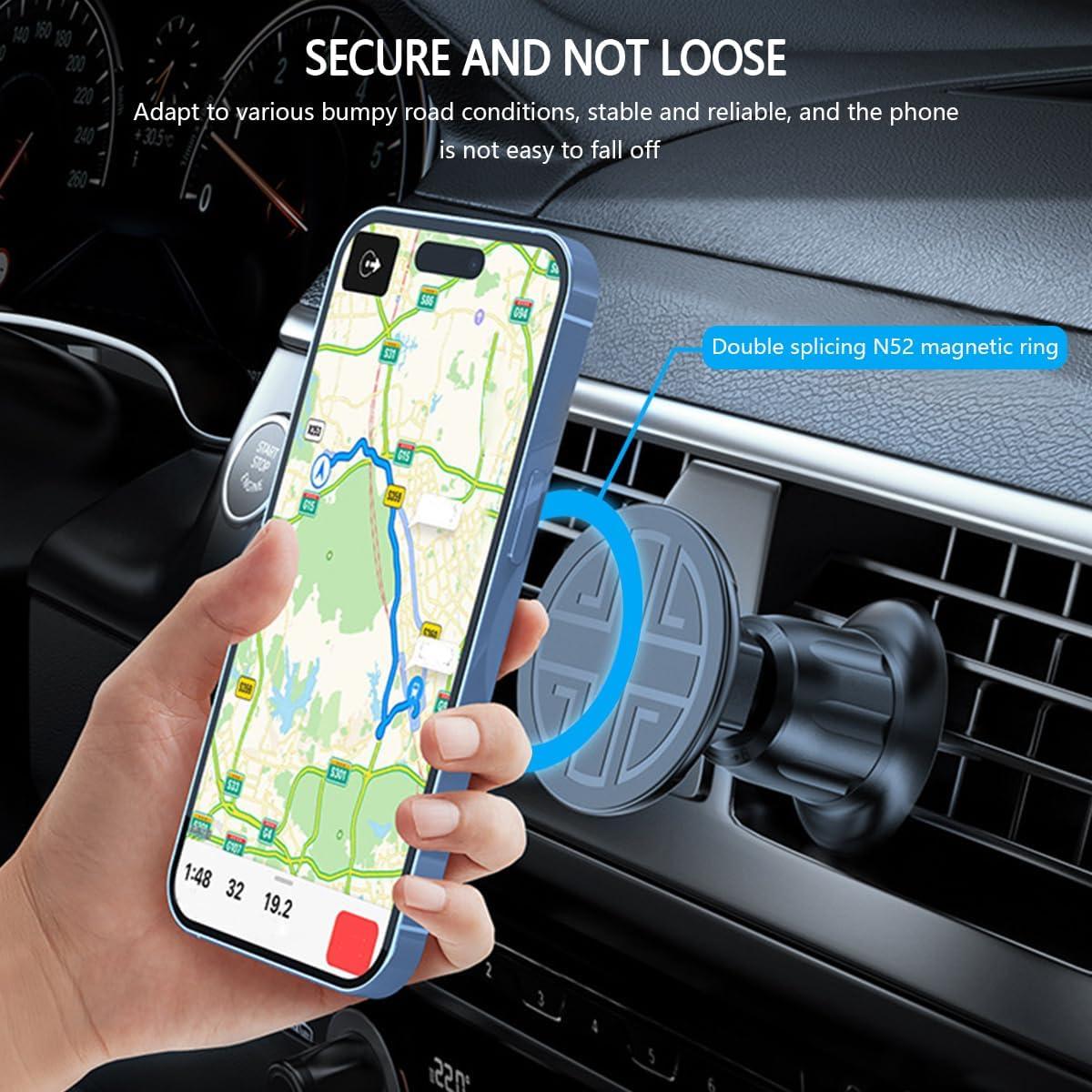 Soporte Magnético para Teléfono de Coche Mandark 360°