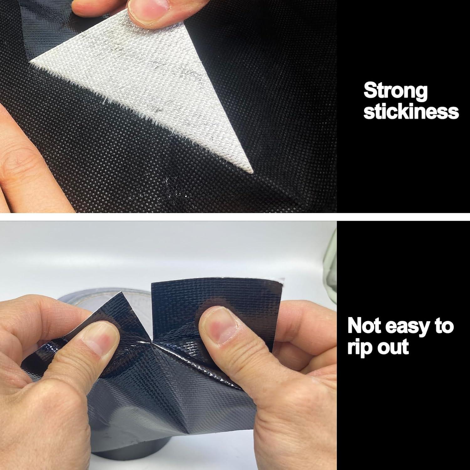 Cinta de Reparación Impermeable KAIHENG 10CM x 6.1M Negra