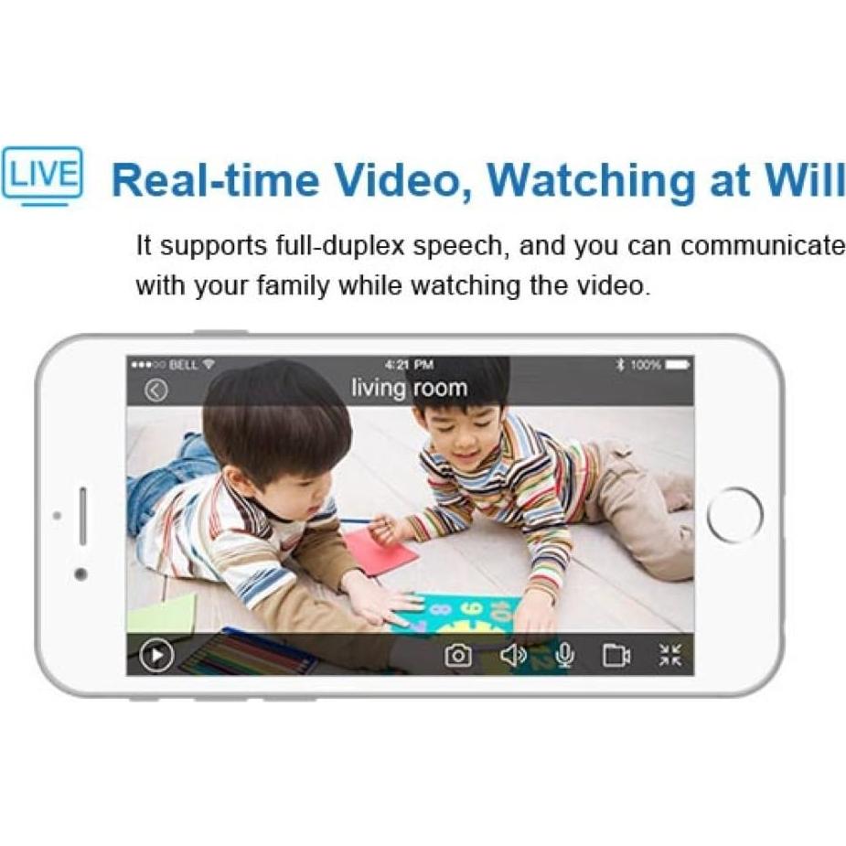 Cámara de Seguridad IP WiFi JTD con Visión Nocturna 720p