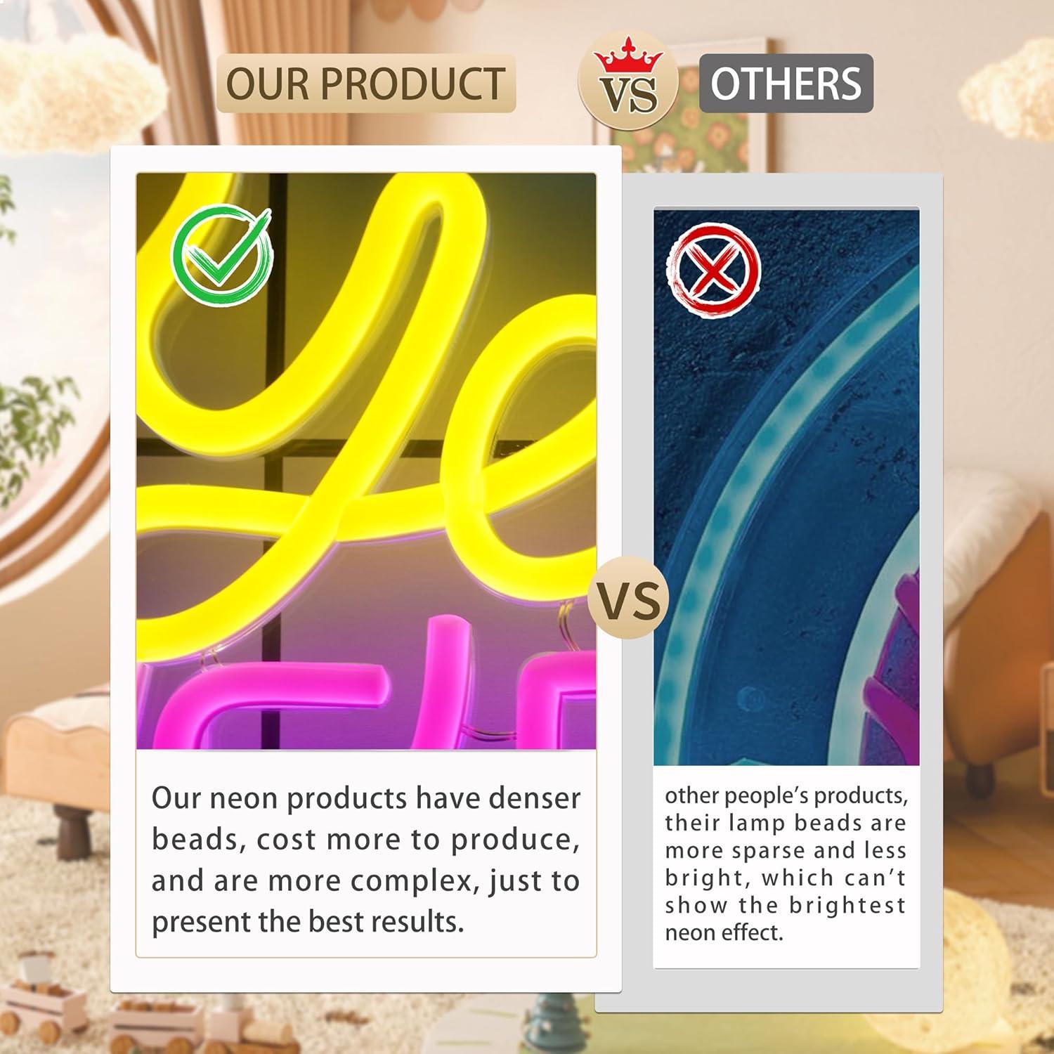 Señal de Neón LED Moneter Dama 1 para Decoración Interior