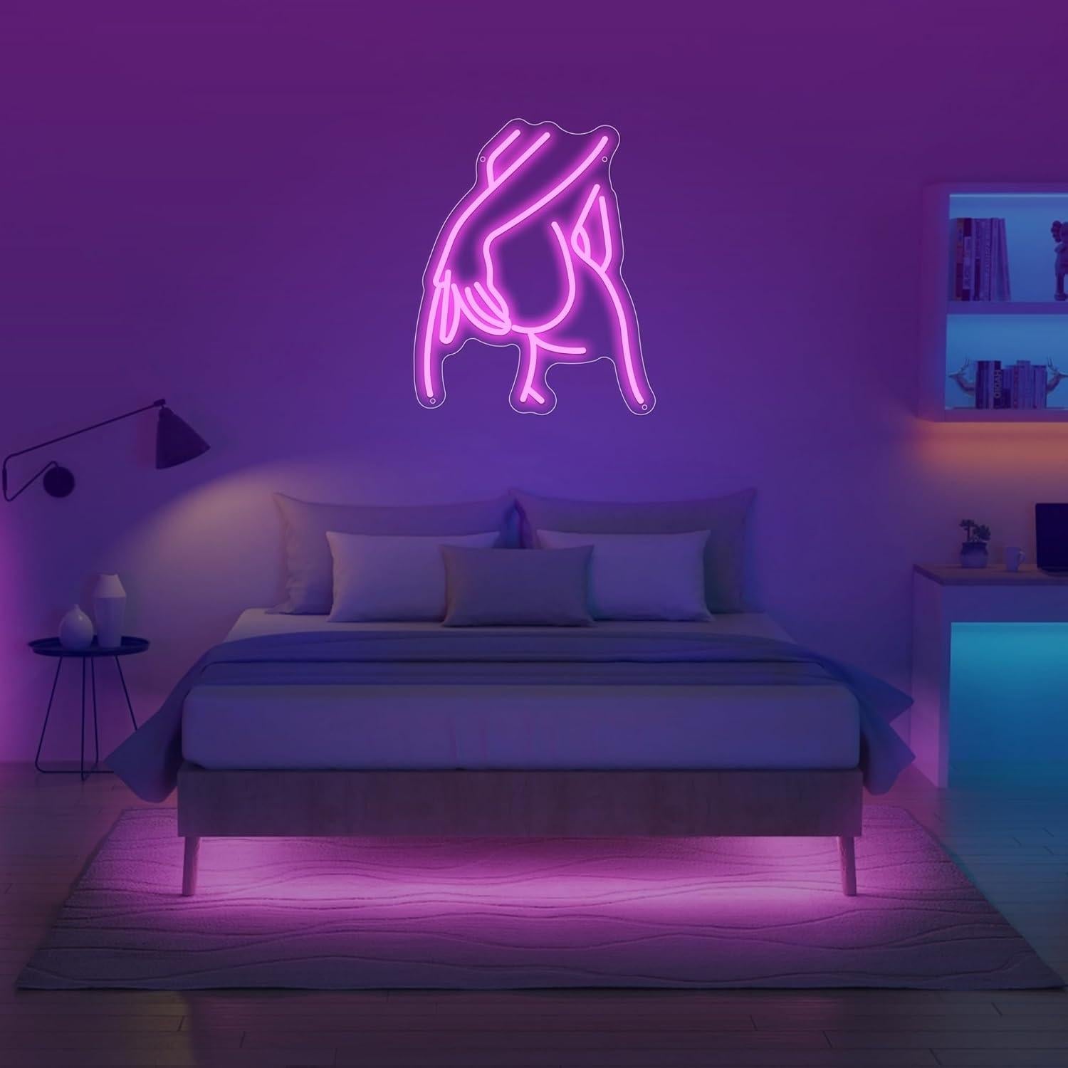 Señal de Neón LED Moneter Dama 1 para Decoración Interior