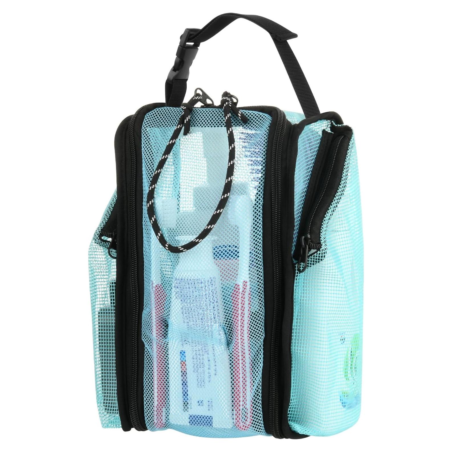 Organizador de Ducha Portátil Cosmos Azul Aqua 25.4x15.2cm