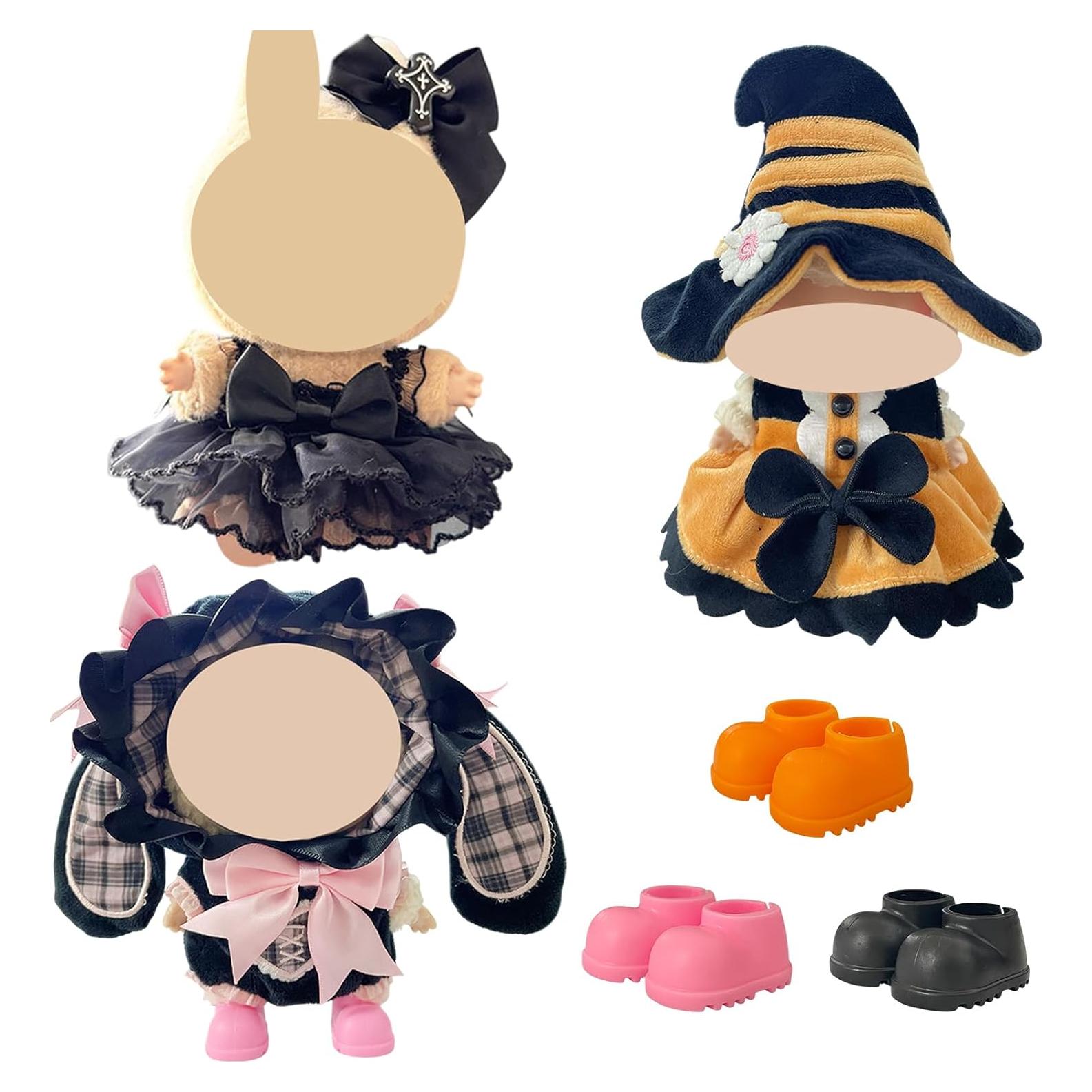 Conjunto de Ropa de Halloween Ezcora para Muñecas 17cm