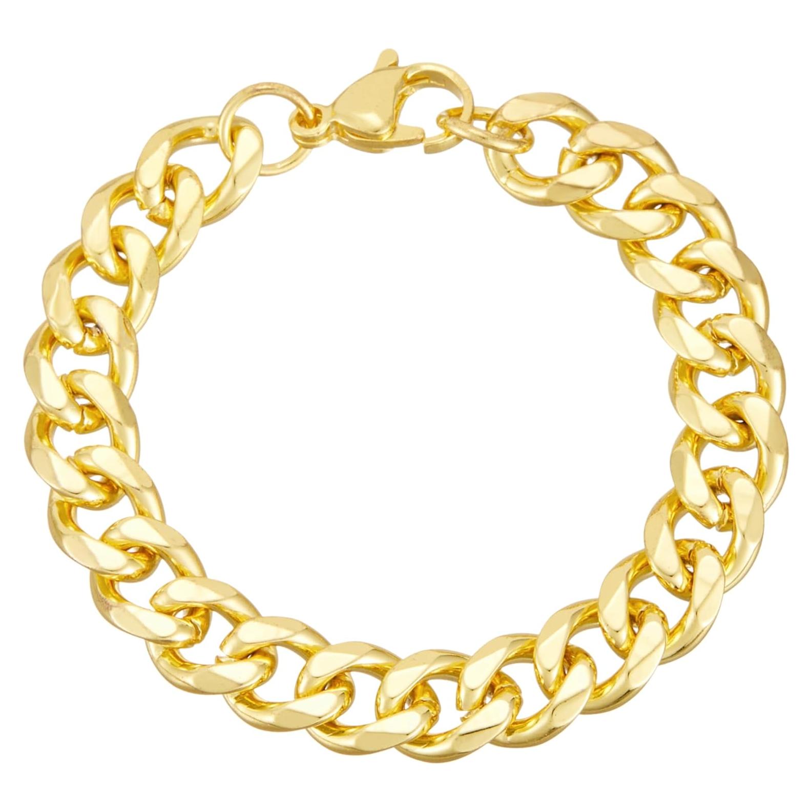 Collar de muñeca 17cm BOTVUG perlas doradas plateadas