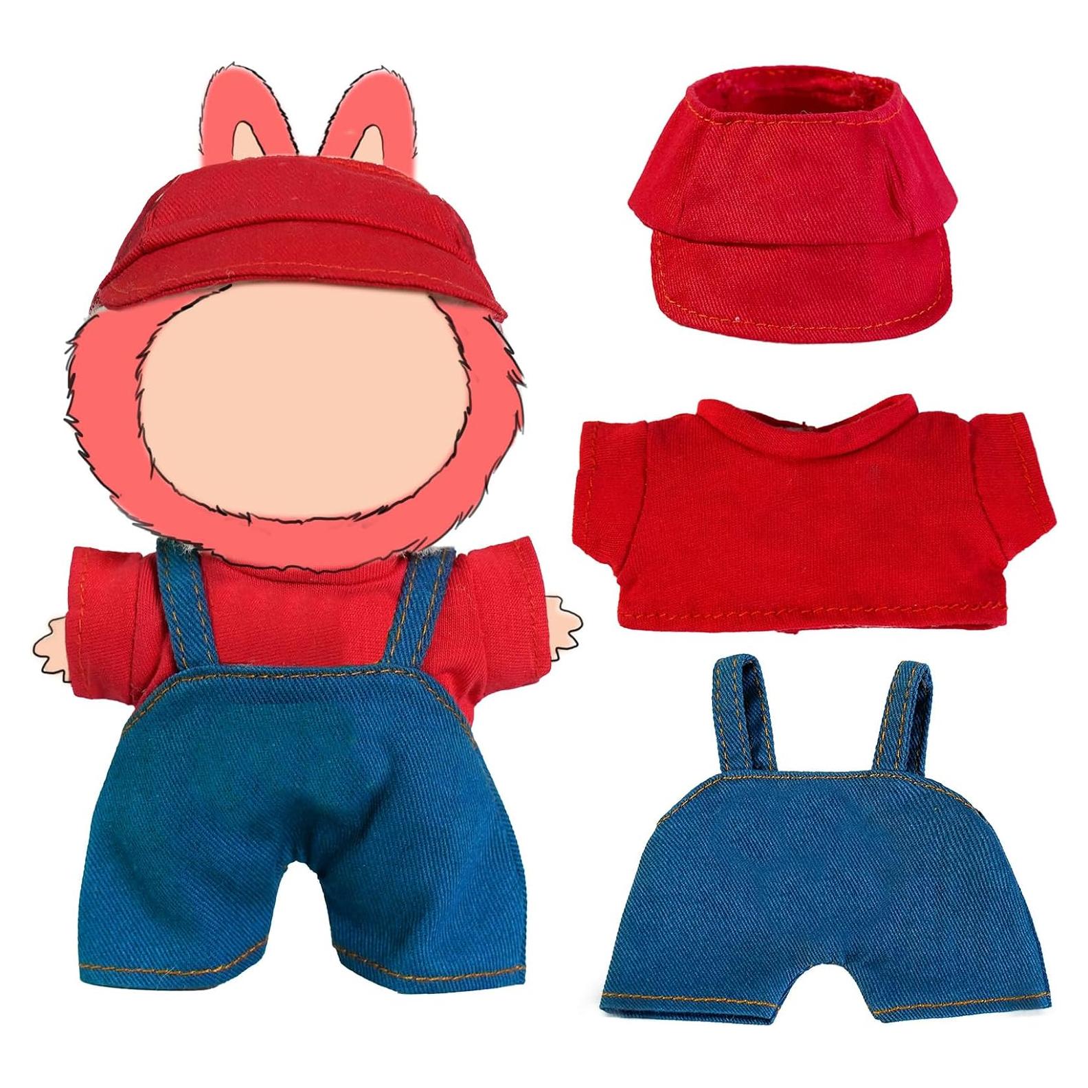 Conjunto de Ropa para Muñecas 17cm Qiuyan Ruxin 3 Piezas