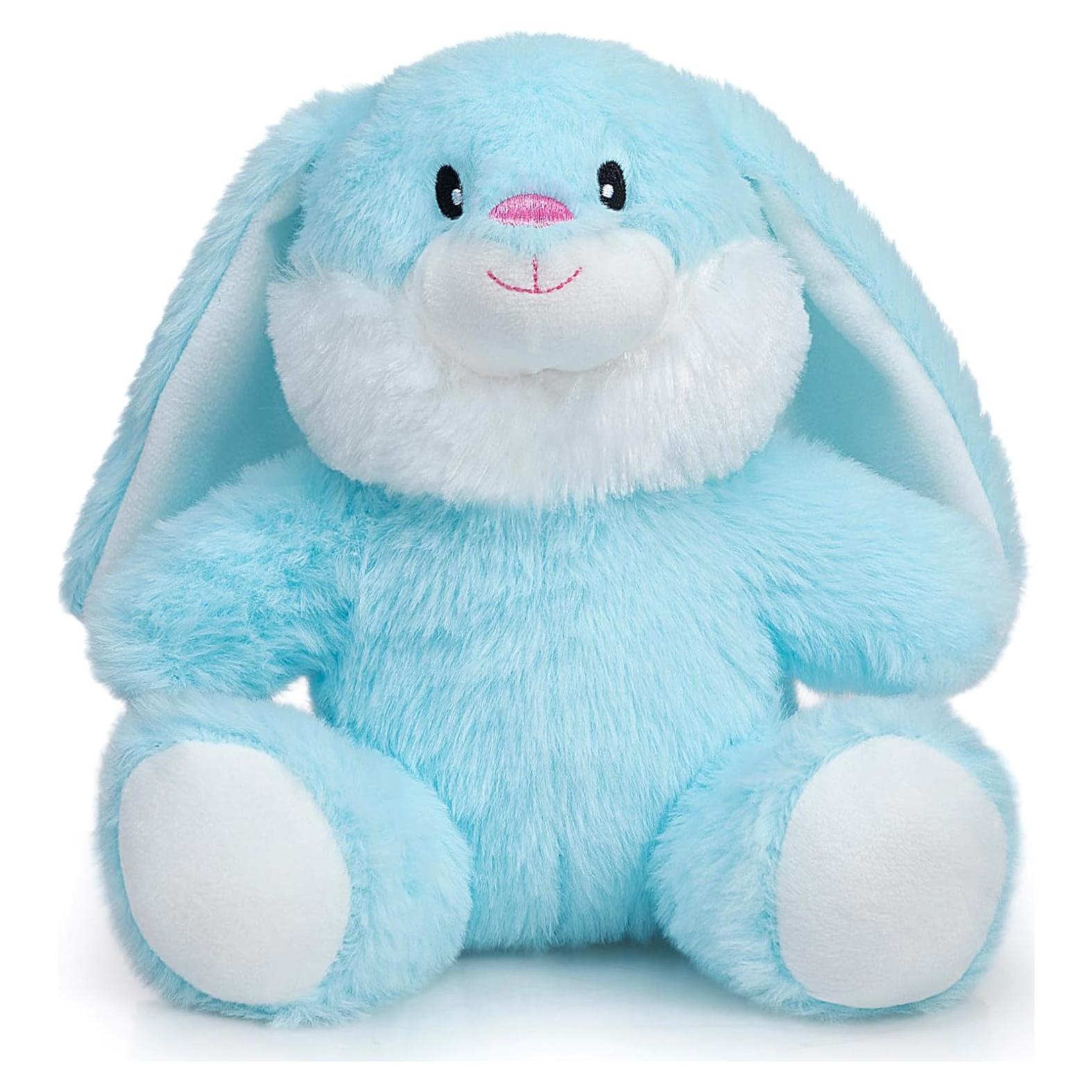 Conejo de Peluche HollyHOME 18cm Azul Polvo para Niños