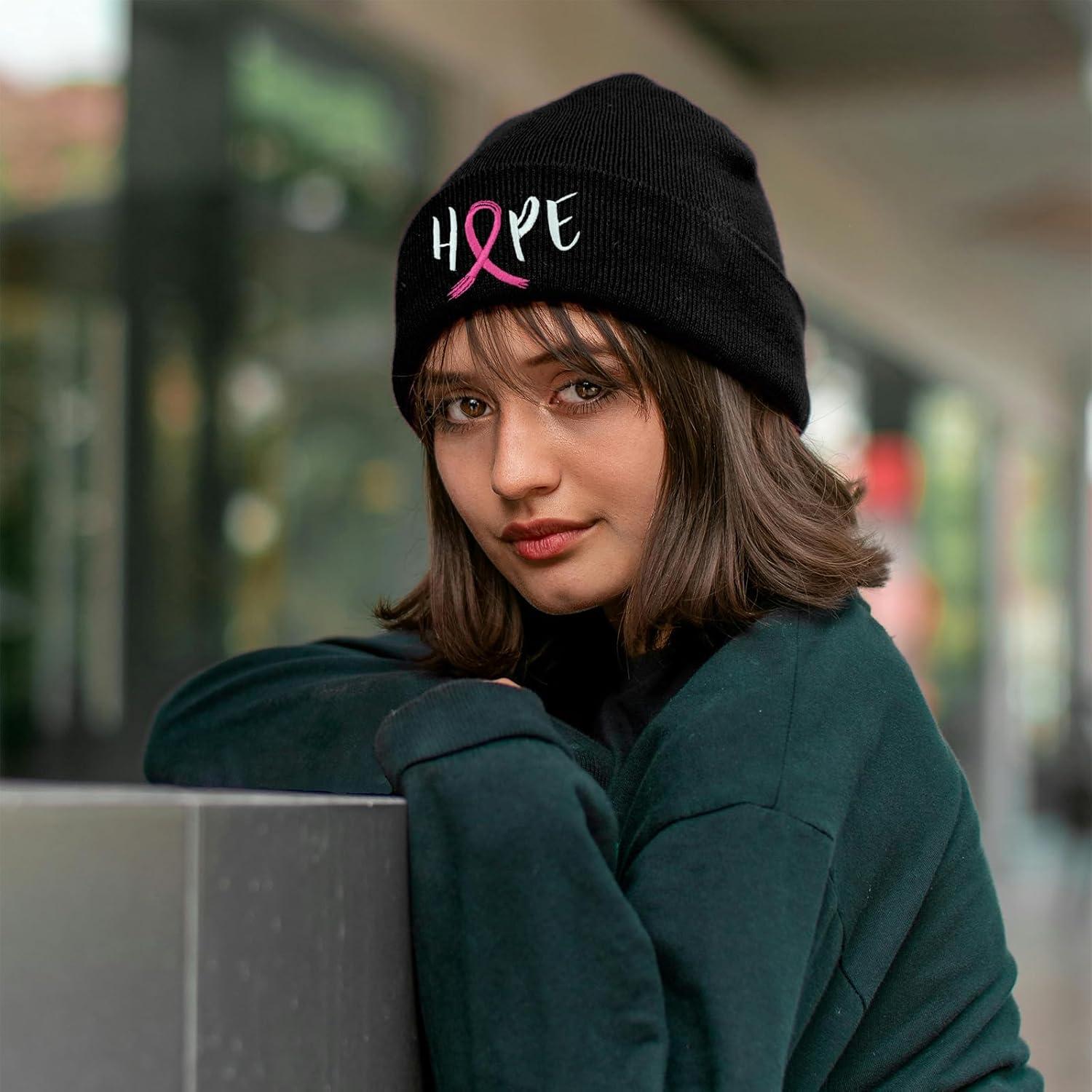 Gorro Beanie Unisex Tezmd Negro con Bordado - 27.9 cm