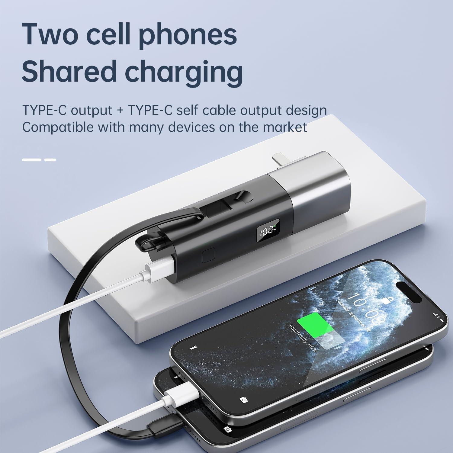 Banco de Poder Portátil GUSGU Power Go V24 5000mAh USB-C