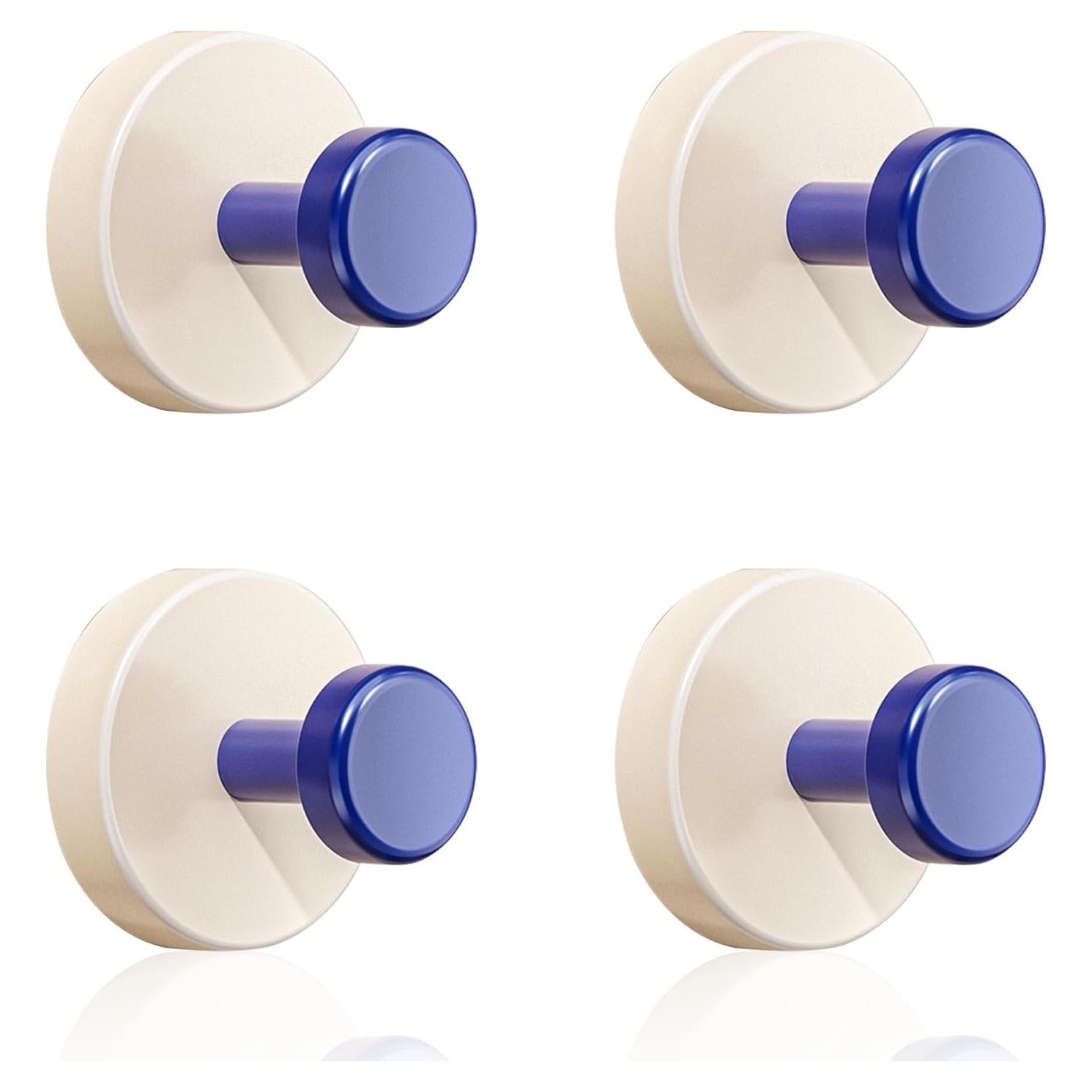 Ganchos de Ventosa Chengcan Azul 4 Paquete 6.8 kg