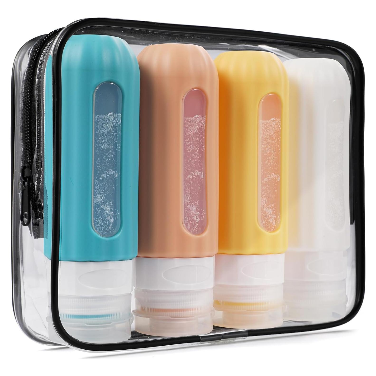 Botellas de Silicona Reutilizables LofyJoy 89 ml Aprobadas TSA