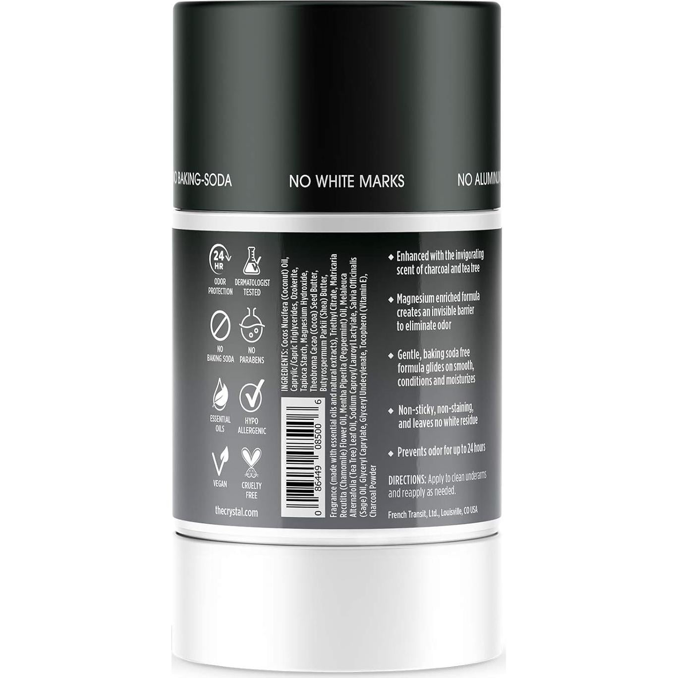 Desodorante Sólido de Magnesio Crystal Essence 70.87 g - Sin Aluminio