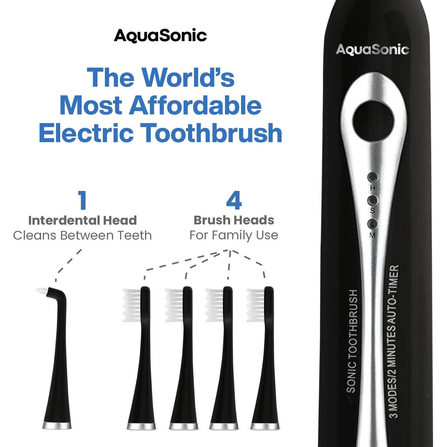 Centro Dental AquaSonic Recargable - Cepillo y Flossador