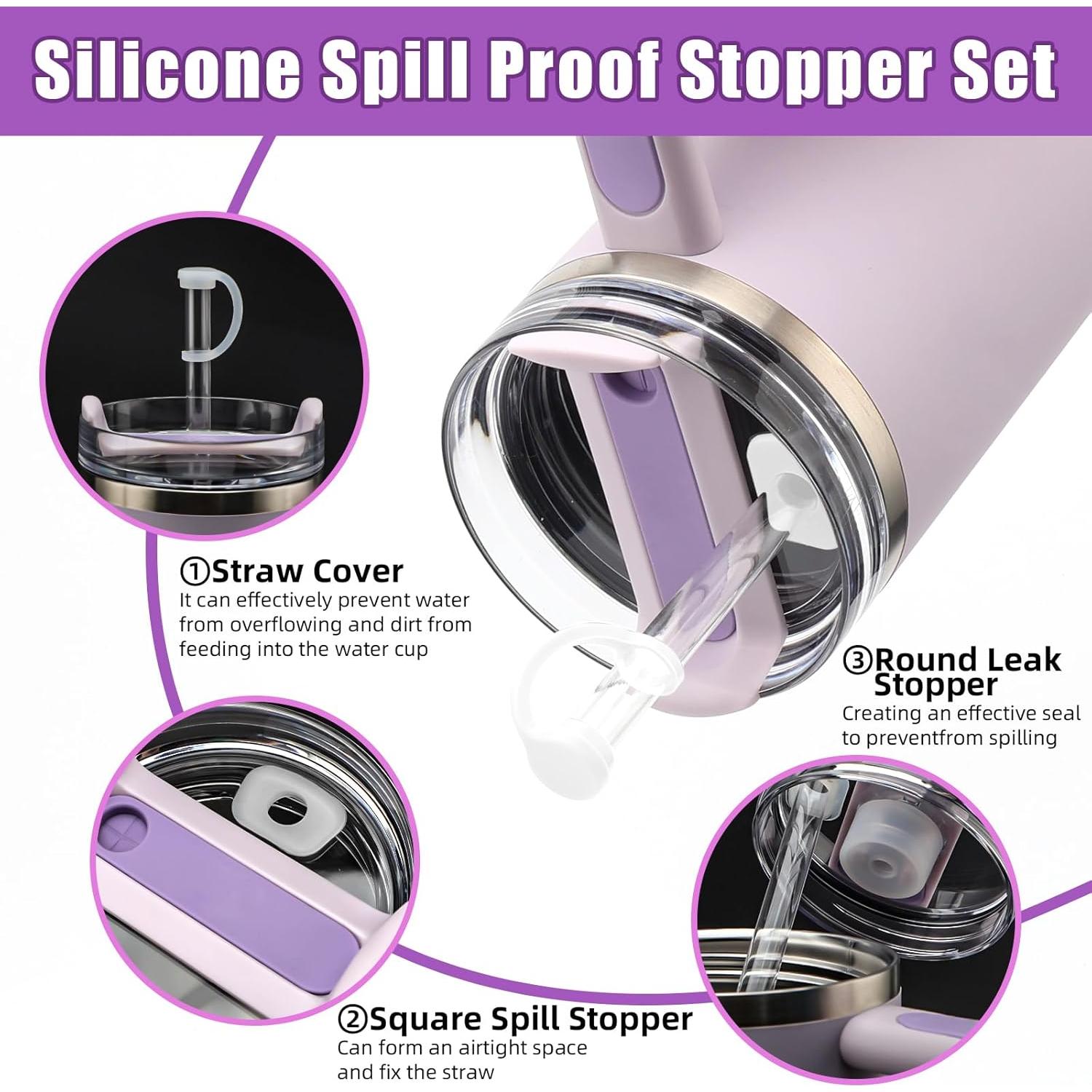 Tapón a Prueba de Derrames Silicona TQRR para Stanley 40/30 oz