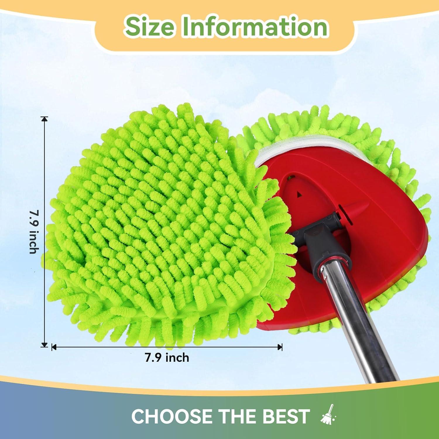 Paquete de 4 almohadillas de microfibra O-Cedar EasyWring 1 tanque