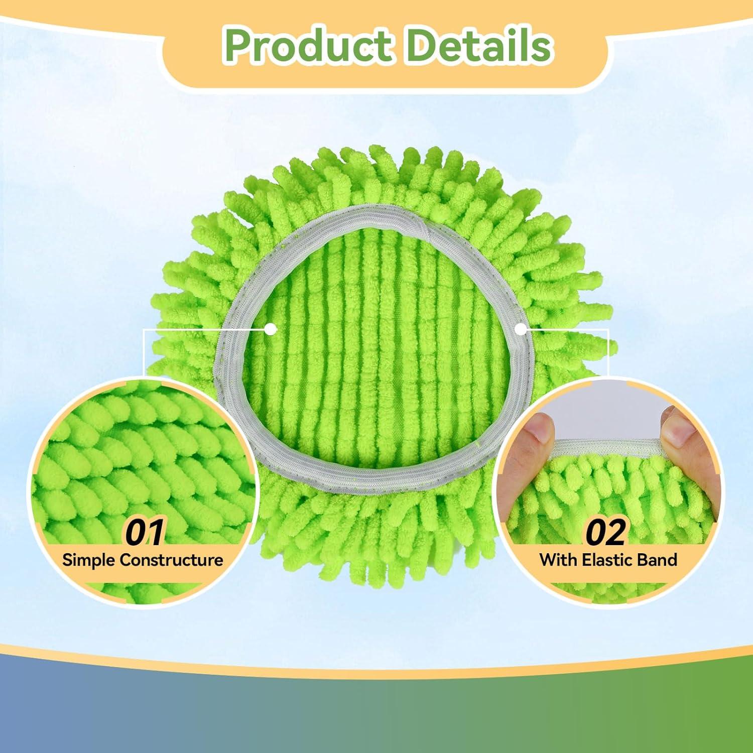 Paquete de 4 almohadillas de microfibra O-Cedar EasyWring 1 tanque