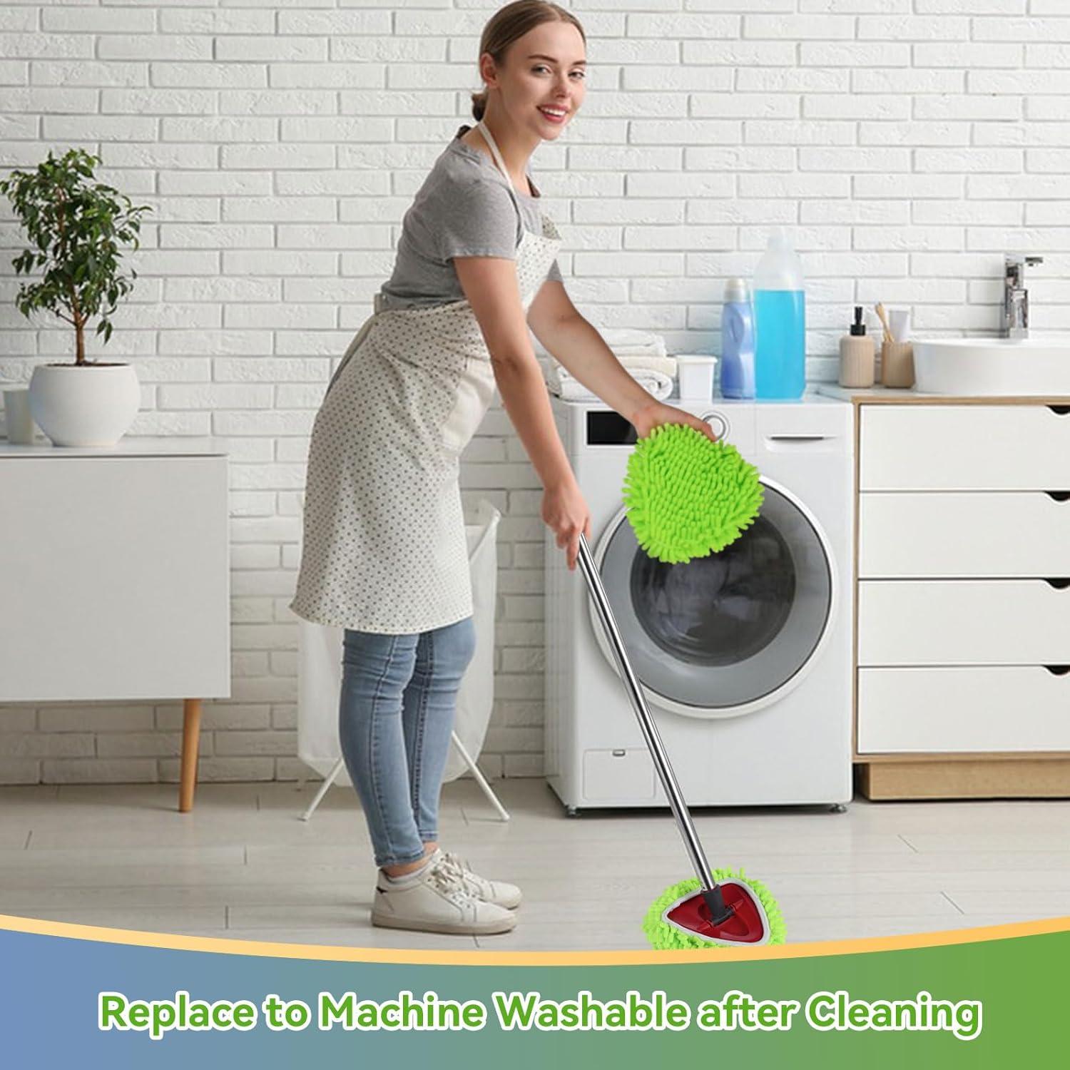 Paquete de 4 almohadillas de microfibra O-Cedar EasyWring 1 tanque