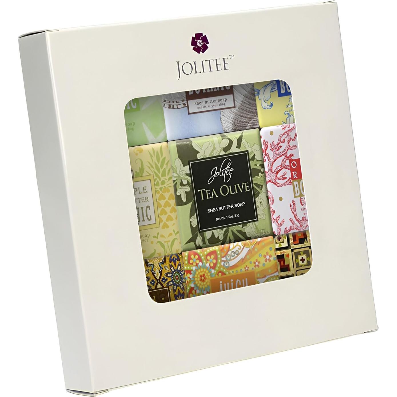 Juego de 9 Jabones Botánicos Molienda Francesa Jolitee - Aromas de Playa