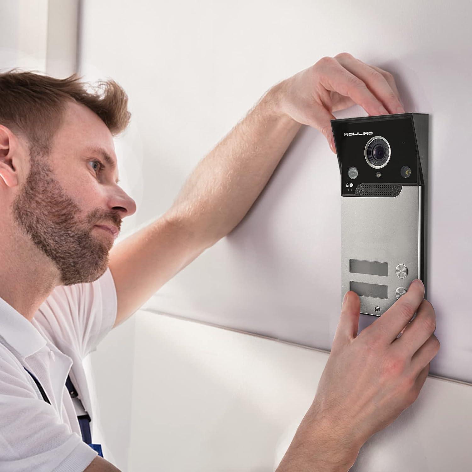 Intercomunicador Video WOLILIWO 7" HD 1 Cámara 2 Monitores