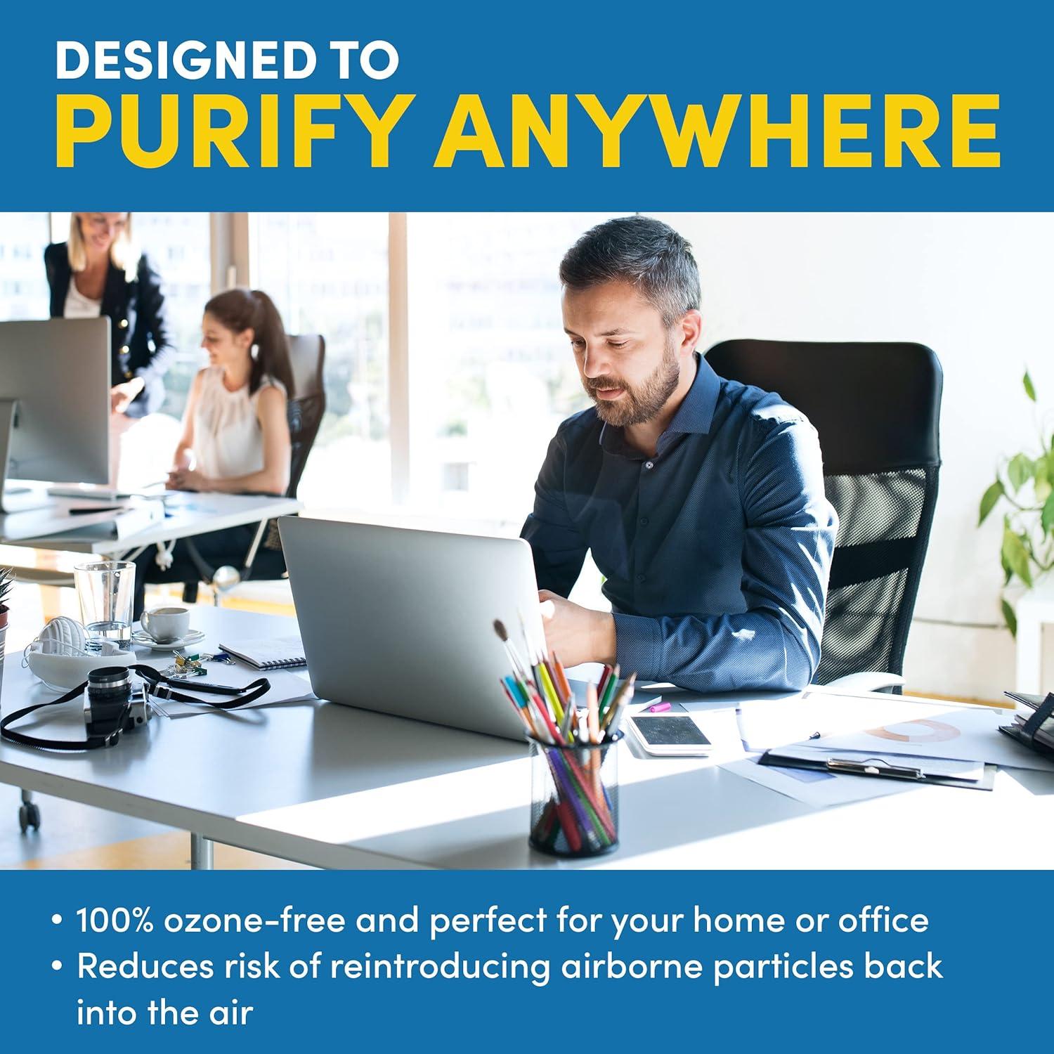 Filtros HEPA VEVA HPA300 para Purificador Honeywell - 3 HEPA y 4 Carbón