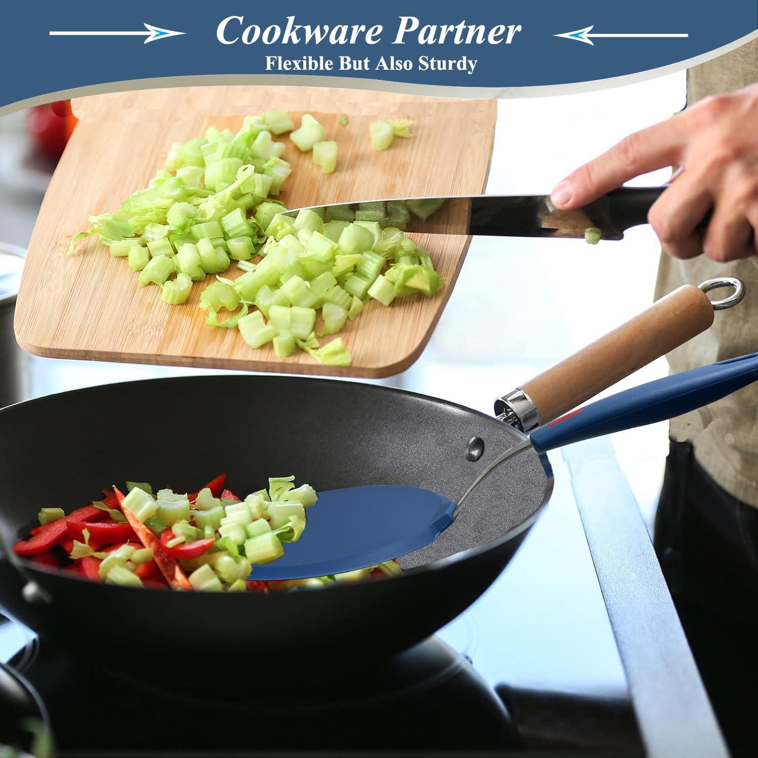 Espátula de Silicona Tenta Kitchen Azul 27.4 cm Resistente al Calor